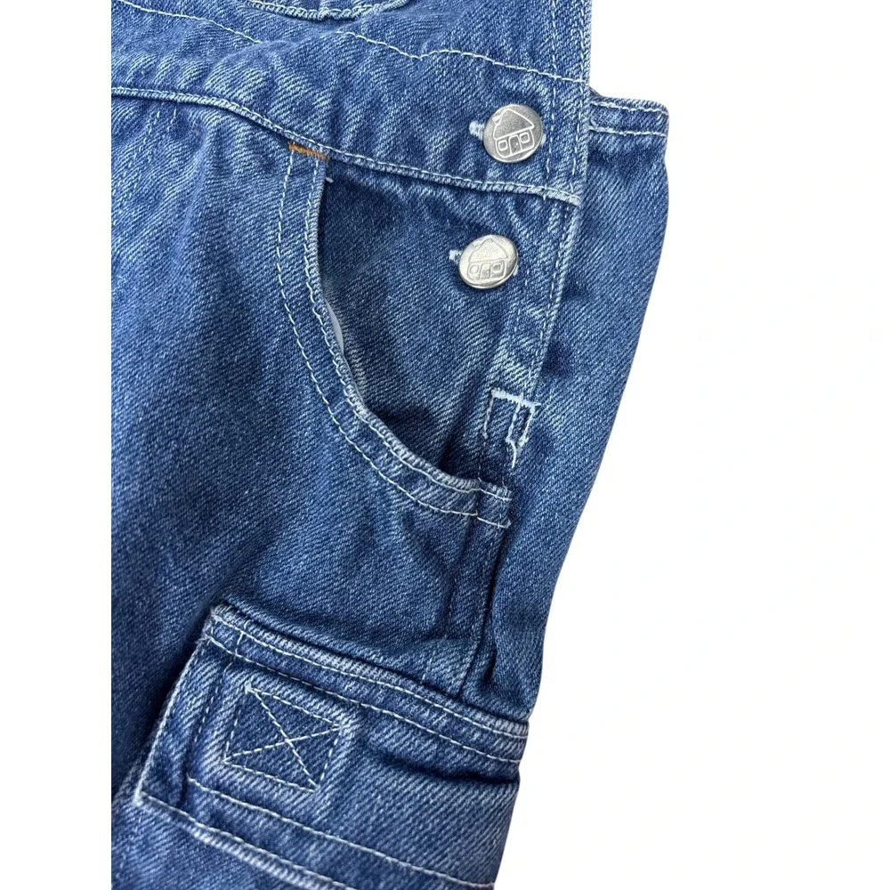 Vintage Blue's Clues Y2K Embroidered Denim Jean Overalls 2T‎ & Shirts 2000